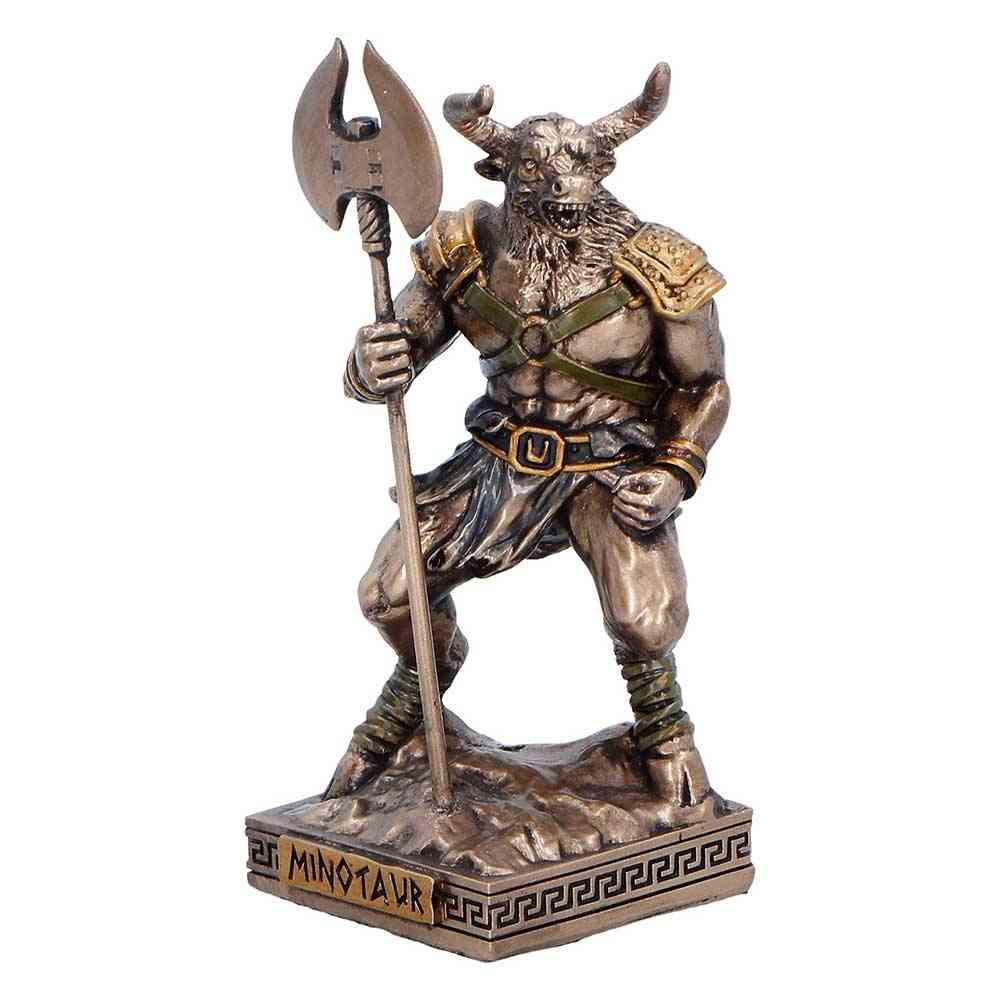 Nemesis Now - Minotaur (Mini) Dekorative Figur - Bronzefarben